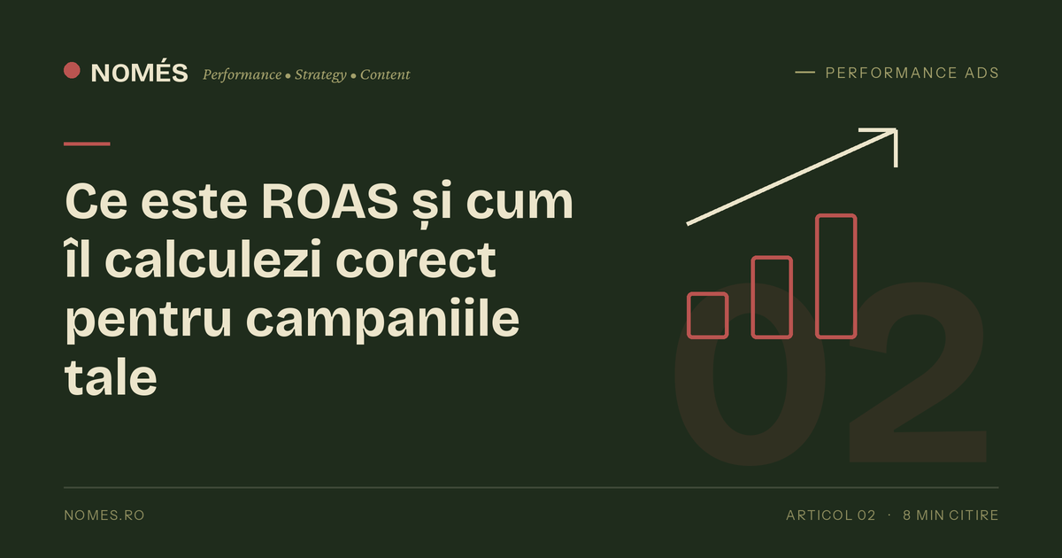 Ce este ROAS și cum îl calculezi corect pentru campaniile tale